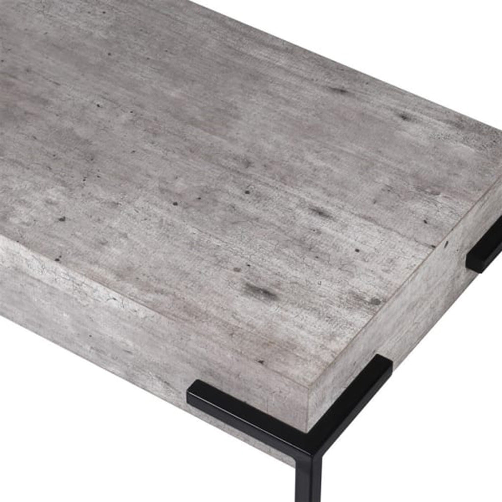 Brunswick Concrete Effect Console Table